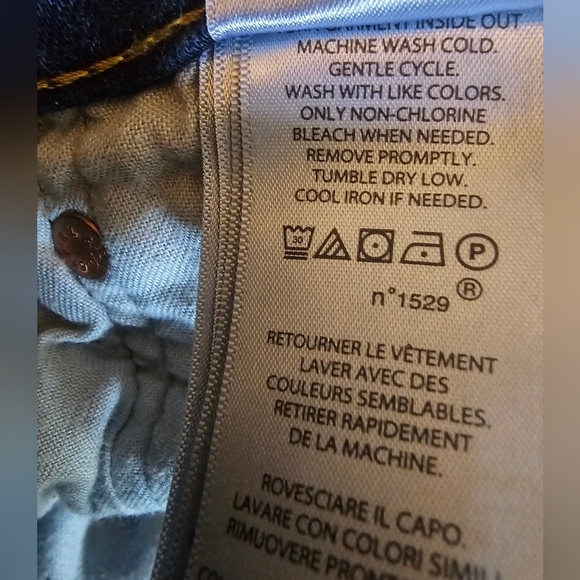 Polo Ralph Lauren Dark Wash Classic Fit Jeans Size 34/30 - Picture 7 of 11